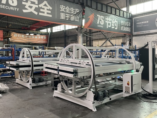 సమర్థత-ఆధారిత శైలి: బెల్ట్ టర్నోవర్ మెషిన్: 180° మెటీరియల్ ఫ్లిప్పింగ్, జీరో మాన్యువల్ ఎఫర్ట్, గరిష్ట ఉత్పాదకత